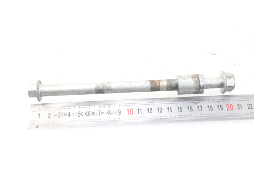 photo de EJE RUEDA DELANTERO LIFAN DIRTBIKE 50 - Zoom estado de uso