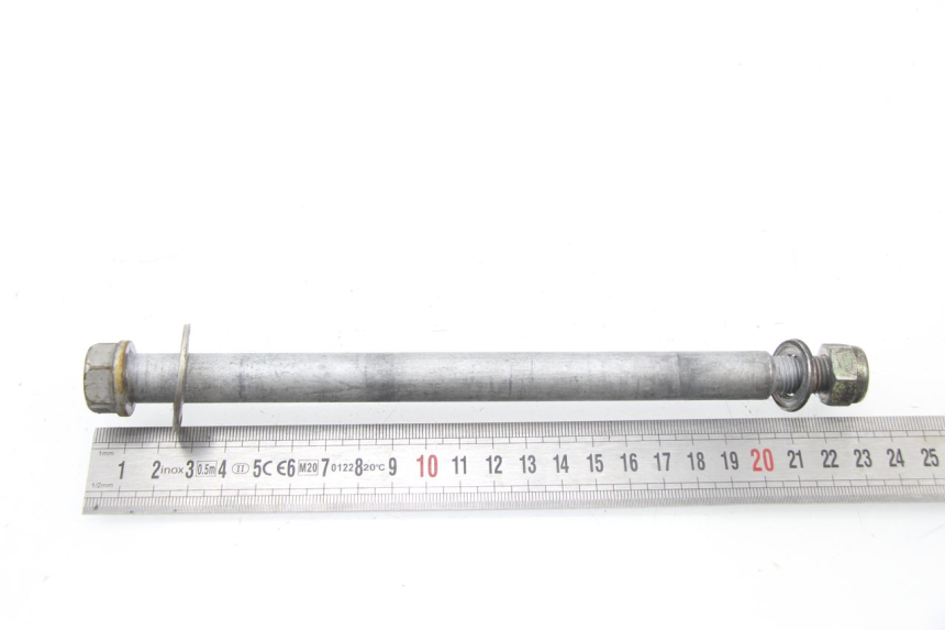photo de EJE RUEDA DELANTERO PEUGEOT LOOXOR 50 (2001 - 2004) - Zoom estado de uso