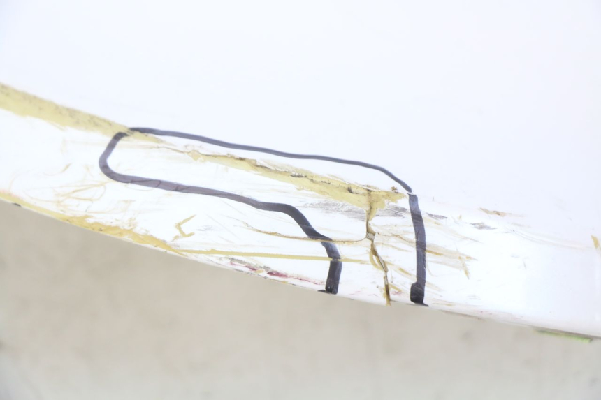 photo de FALDON DERECHO SYM FIDDLE 2 50 (2008 - 2013) - Primer plano técnico