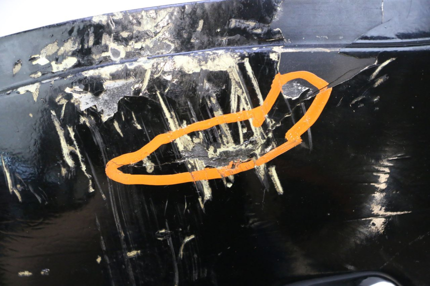 photo de BAJO CARENADO DERECHA SUZUKI GSX F GSXF 750 (1988 - 1998) - Zoom estado de uso