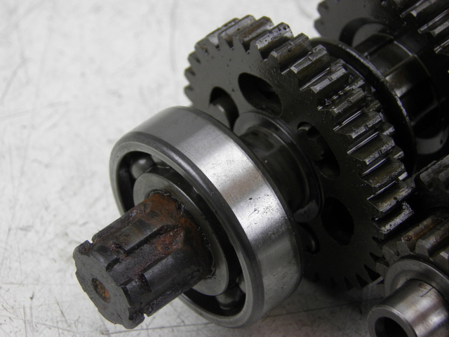 photo de CAJA CAMBIOS KYMCO QUANNON 125 (2007 - 2014) - Zoom estado de uso