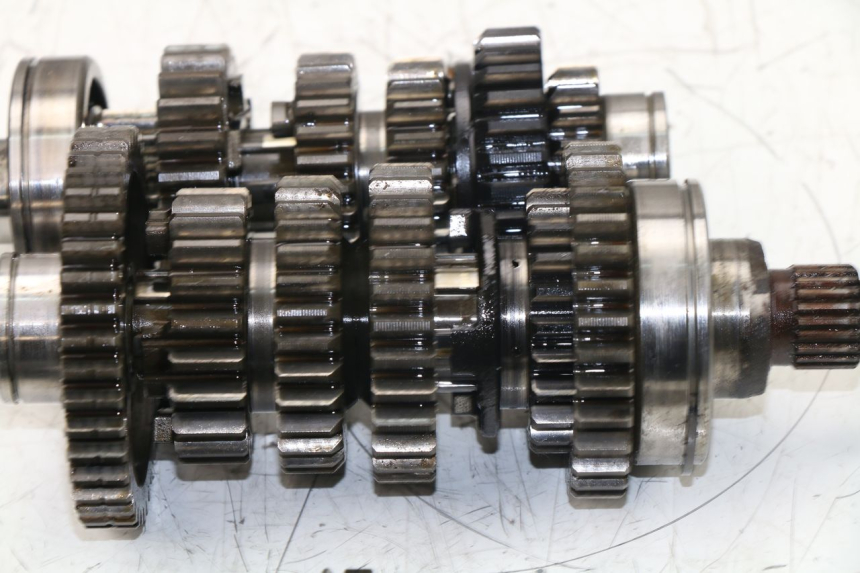 photo de CAJA CAMBIOS YAMAHA XJS DIVERSION 600 (1997 - 1999) - Marcados y referencias originales