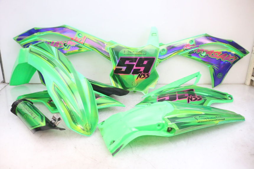 photo de COMPLETO CARENADO KAWASAKI KXF KX-F 250 (2017 - 2019) - Vista principal