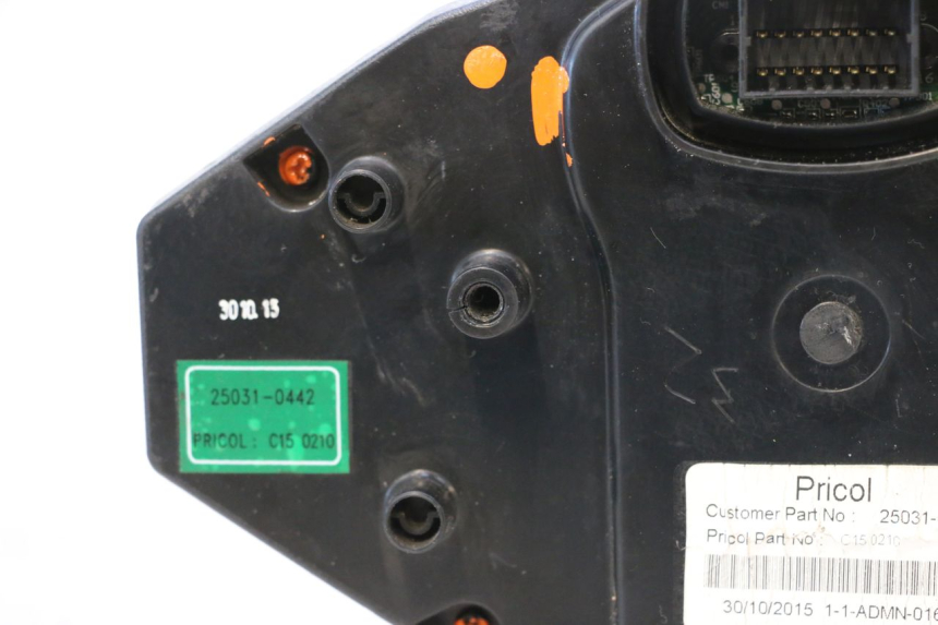 photo de VELOCIMETRO KAWASAKI ER-6 ER6 F ABS 650 (2012 - 2016) - Detalles de los puntos de fijación