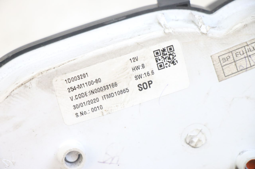 photo de CUENTA KILÓMETROS PIAGGIO NEW TYPHOON 50 (2018 - 2021) - Marcados y referencias originales