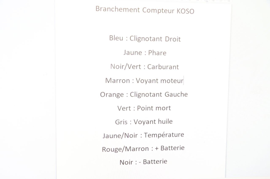 photo de CUENTA KILÓMETROS SUZUKI SV N 650 (1999 - 2002) - Otra perspectiva