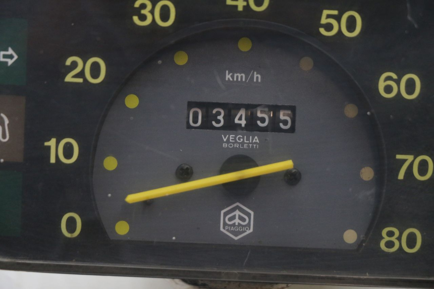 photo de VELOCIMETRO PIAGGIO VESPA PK FL 2T 50 (1990 - 1996) - Zoom estado de uso
