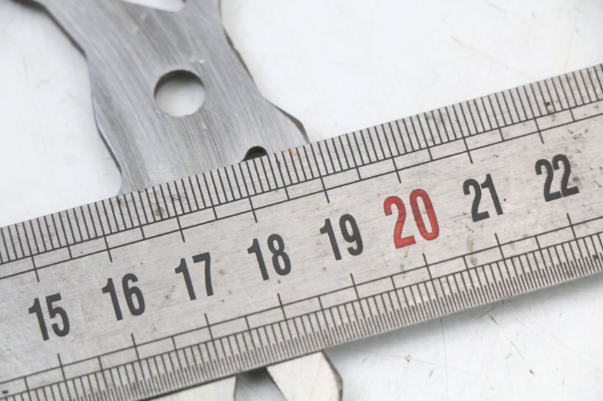 photo de DISCO FRENO TRASERO KSR RACING DRIFT 140 - Zoom estado de uso