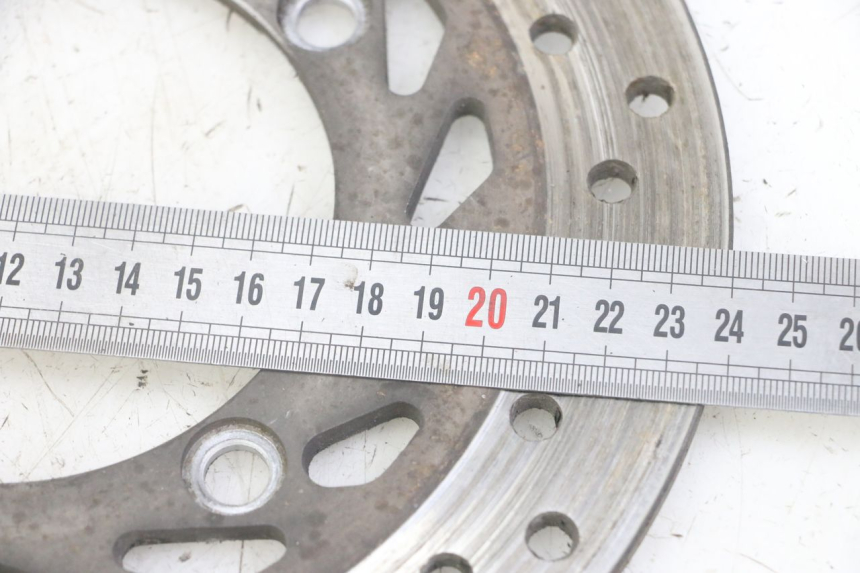 photo de DISCO FRENO TRASERO HONDA FORZA ABS 300 (2013 - 2017) - Zoom estado de uso