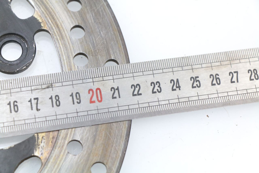 photo de DISCO FRENO TRASERO SUZUKI GSX-R GSXR 600 (2008 - 2010) - Zoom estado de uso