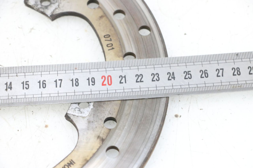 photo de DISCO FRENO TRASERO PIAGGIO MP3 HPE 300 (2019 - 2026) - Zoom estado de uso