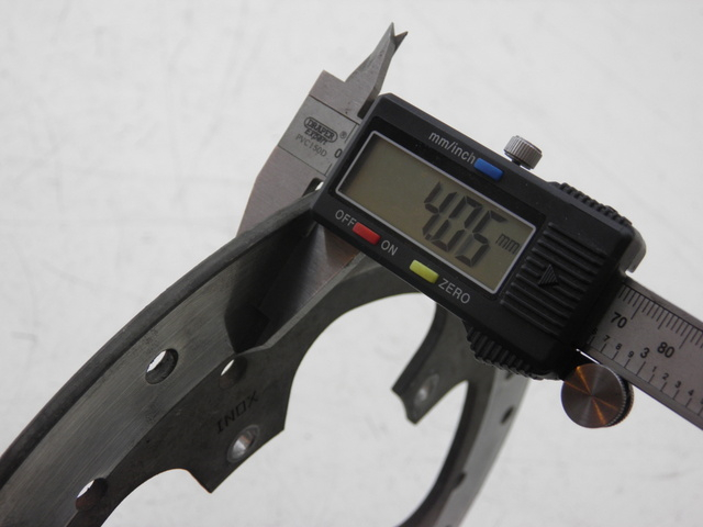 photo de DISCO FRENO TRASERO PIAGGIO BEVERLY 125 (1998 - 2005) - Zoom estado de uso