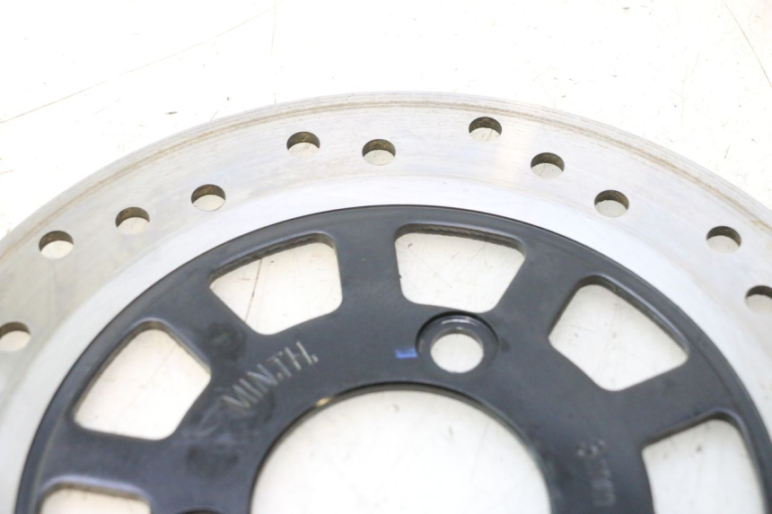photo de DISCO FRENO TRASERO JM MOTORS R-MAX TECH 50 (2024 - 2026) - Estado de la superficie y material