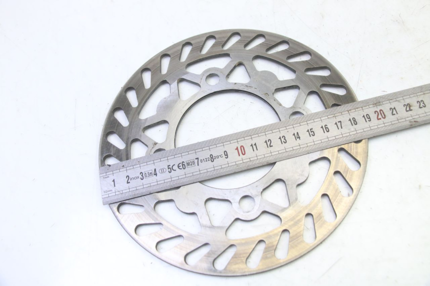 photo de DISCO FRENO TRASERO APOLLO RFZ 125 - Zoom estado de uso