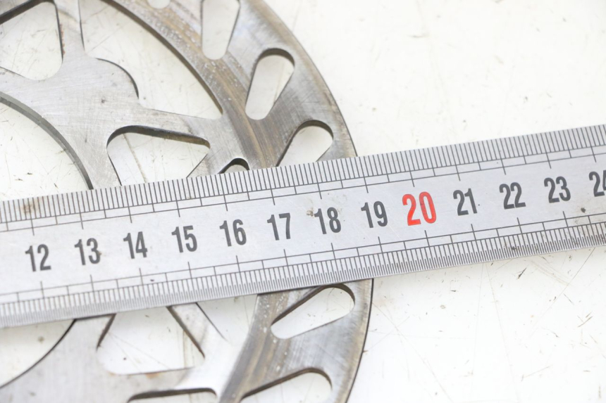 photo de DISCO FRENO TRASERO APOLLO RFZ 125 - Zoom estado de uso