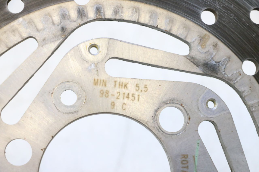 photo de DISCO FRENO TRASERO CAN-AM SPYDER RS 1000 (2008 - 2012) - Estado de la superficie y material