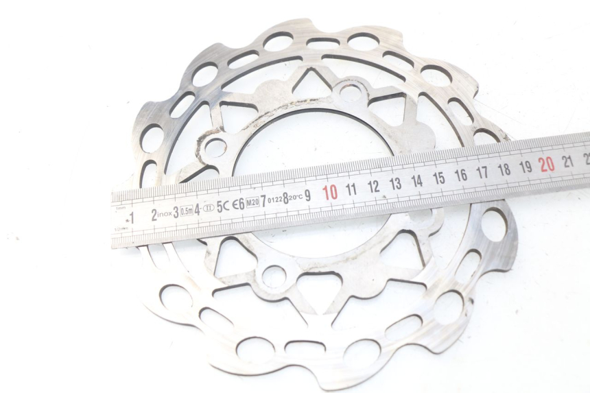 photo de DISCO FRENO TRASERO NITRO MOTORS STORM DIRTBIKE 110 - Zoom estado de uso