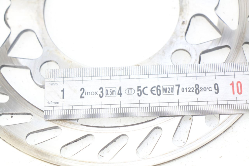 photo de DISCO FRENO TRASERO NITRO MOTORS THUNDER 125 - Zoom estado de uso