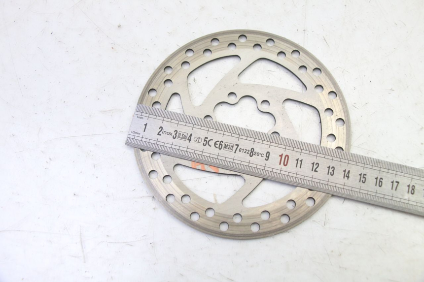 photo de DISCO FRENO TRASERO DUALTRON VICTOR LIMITED 1 - Zoom estado de uso