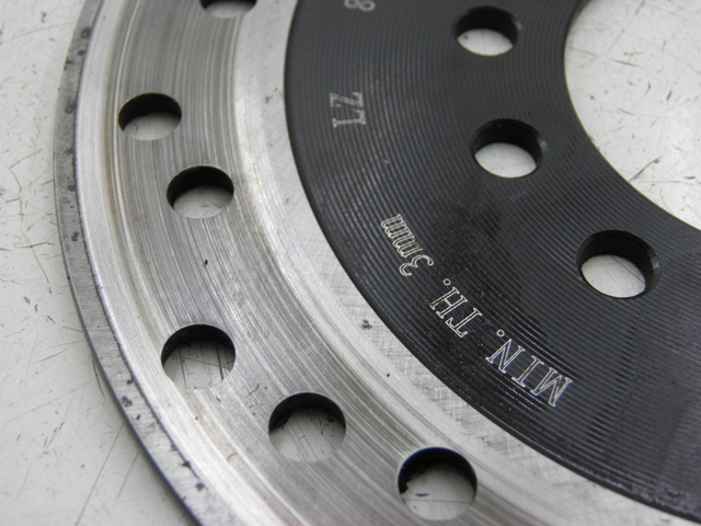 photo de DISCO FRENO DELANTERO BAOTIAN BT 50 QT-9 50 (2006 - 2009) - Detalle de la pieza