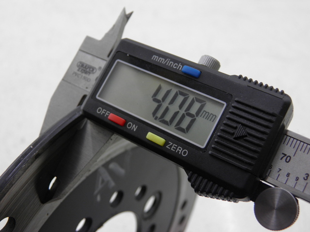 photo de DISCO FRENO DELANTERO BAOTIAN BT 50 QT-9 50 (2006 - 2009) - Zoom estado de uso