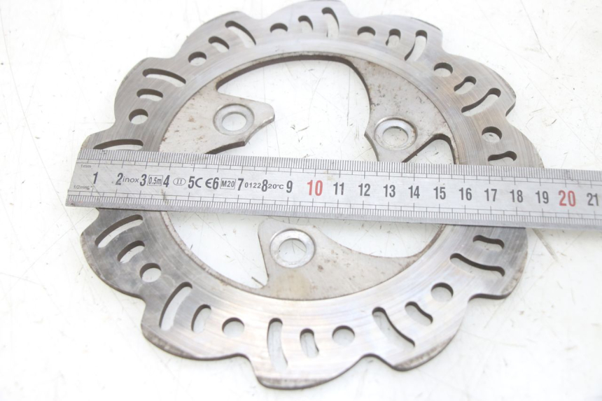 photo de DISCO DE FRENO DELANTERO TNT MOTOR FASTINO 4T 50 (2013 - 2019) - Zoom estado de uso