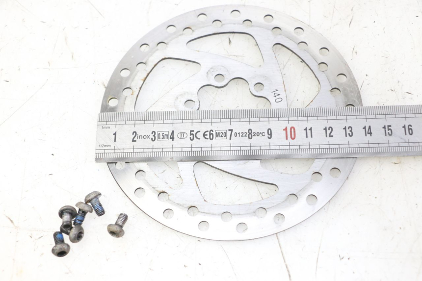 photo de DISCO FRENO DELANTERO HITWAY H5 1 - Zoom estado de uso