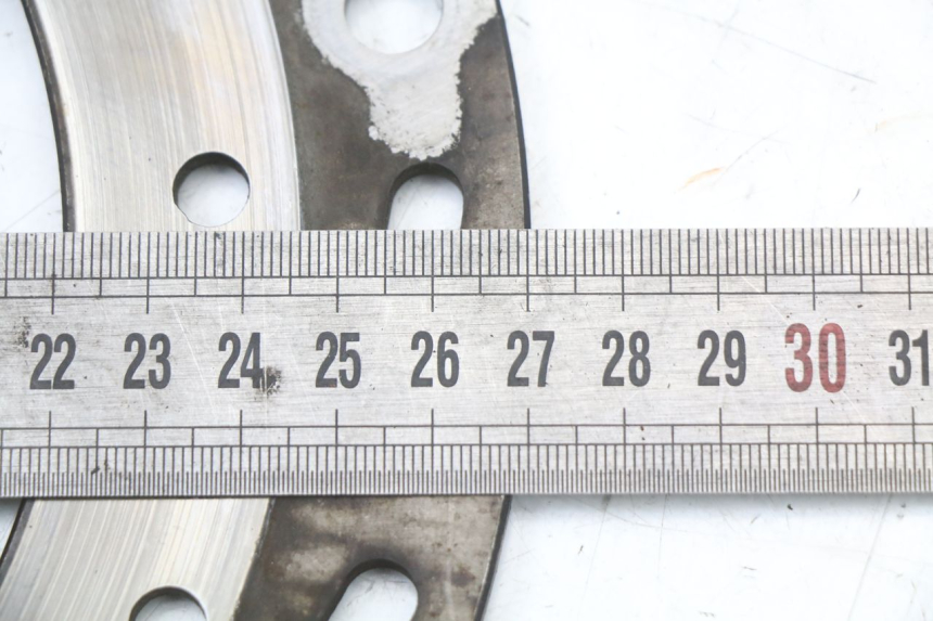 photo de DISCO DE FRENO DELANTERO SYM JOYRIDE EVO 125 (2009 - 2016) - Zoom estado de uso