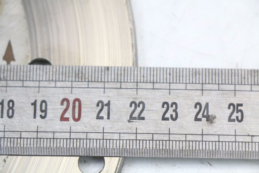 photo de DISCO FRENO DELANTERO PIAGGIO LIBERTY 4T 50 (2004 - 2008) - Zoom estado de uso