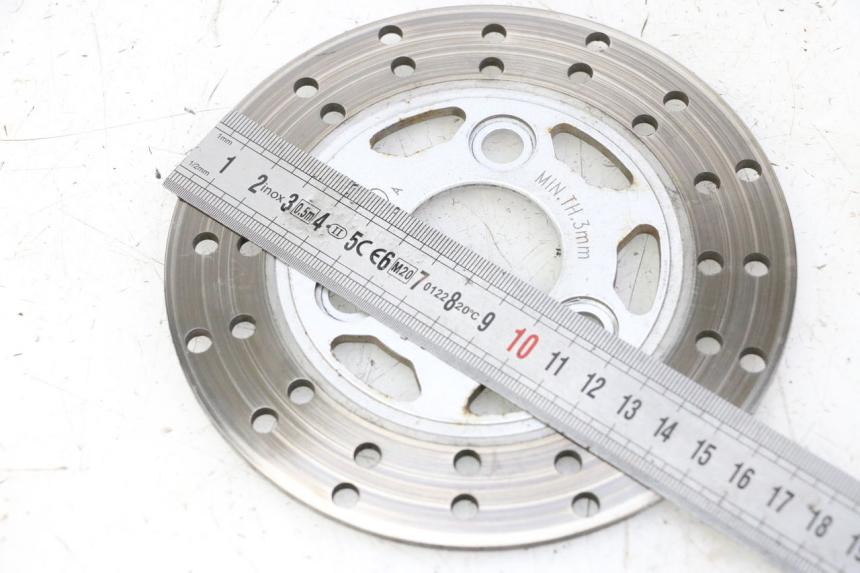 photo de DISCO FRENO DELANTERO JM MOTORS OLDIES GT 4T 50 (2018 - 2025) - Zoom estado de uso