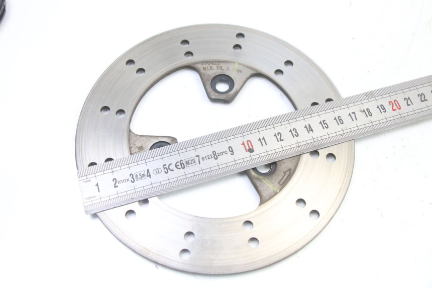 photo de DISCO DE FRENO DELANTERO PEUGEOT KISBEE 4T 50 (2010 - 2017) - Zoom estado de uso