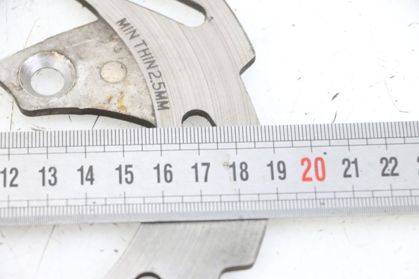 photo de DISCO FRENO DELANTERO PEUGEOT TKR TREKKER FURIOUS 50 (2005 - 2014) - Zoom estado de uso