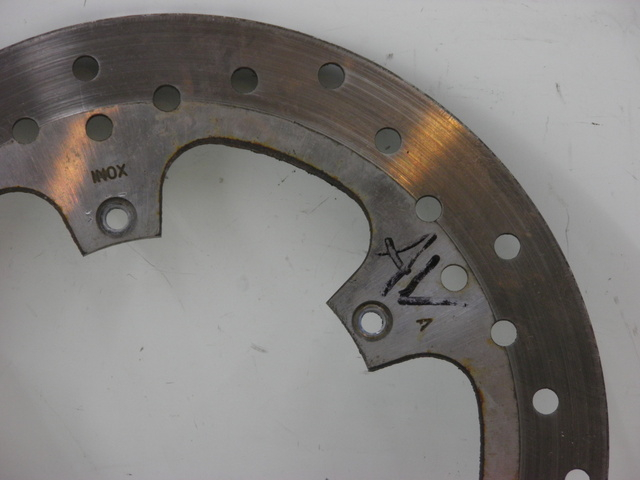 photo de DISCO FRENO DELANTERO PIAGGIO XEVO - X EVO 125 (2010 - 2015) - Zoom estado de uso