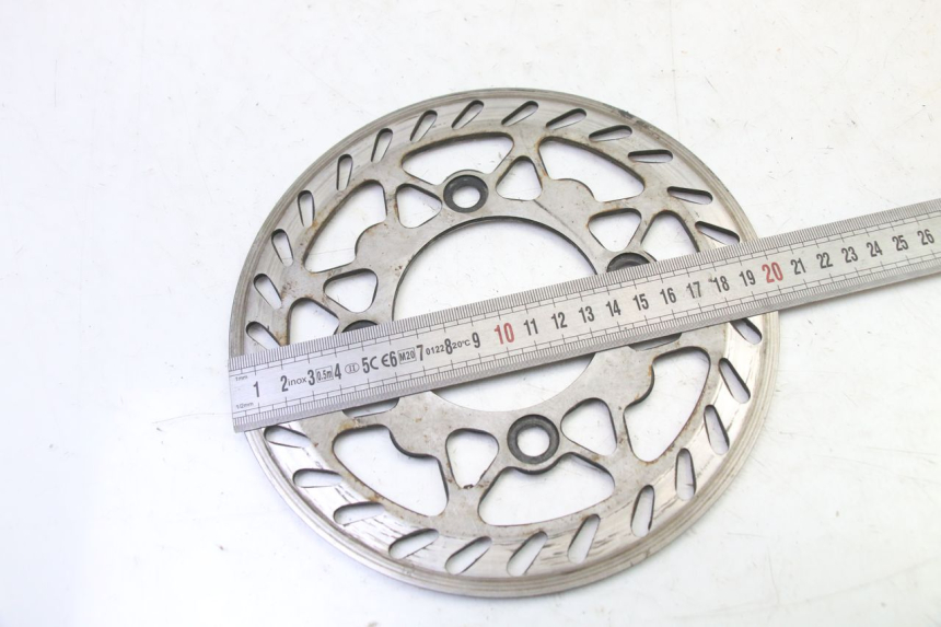 photo de DISCO DE FRENO DELANTERO APOLLO RFZ 125 - Zoom estado de uso