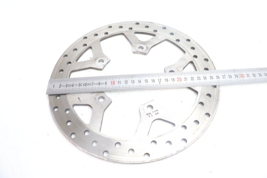 photo de DISCO FRENO DELANTERO PEUGEOT SATELIS 125 (2006 - 2009) - Zoom estado de uso