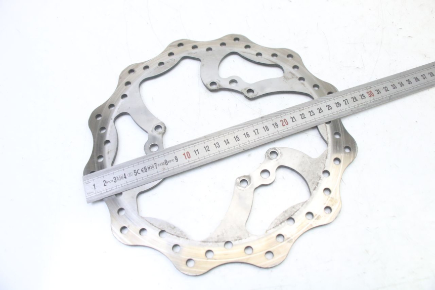 photo de DISCO FRENO DELANTERO SMALL MX THUNDER 250 - Zoom estado de uso