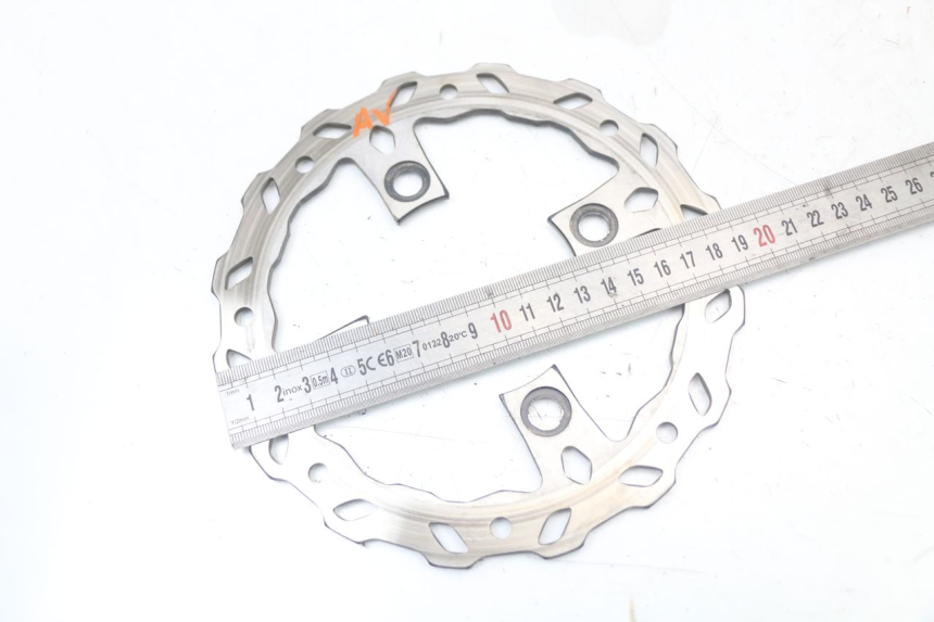 photo de DISCO FRENO DELANTERO NITRO MOTORS THUNDER 125 - Zoom estado de uso