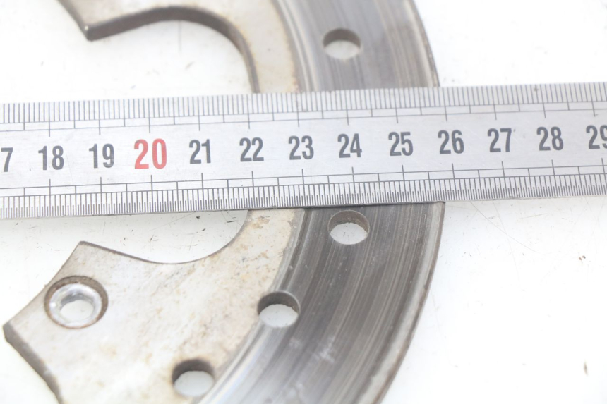 photo de DISCO DE FRENO DELANTERO PIAGGIO X7 125 (2007 - 2013) - Zoom estado de uso