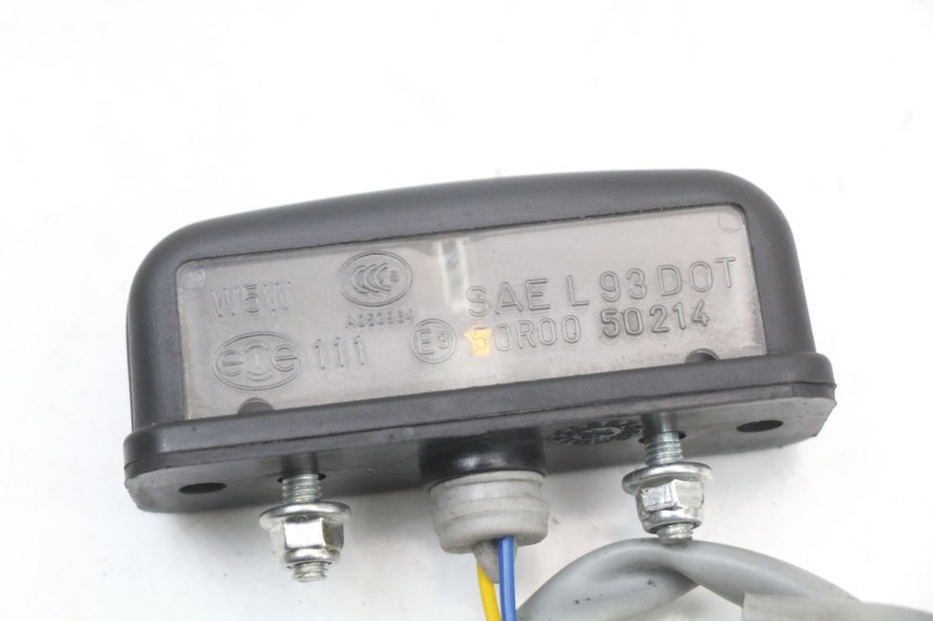 photo de LUZ MATRICULA MOTO GUZZI NORGE 8V GT 1200 (2011 - 2016) - Detalle de la pieza