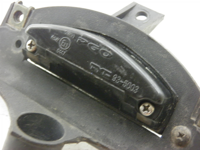 photo de LUZ MATRICULA PGO LIGERO 50 (2006 - 2010) - Detalle de la pieza