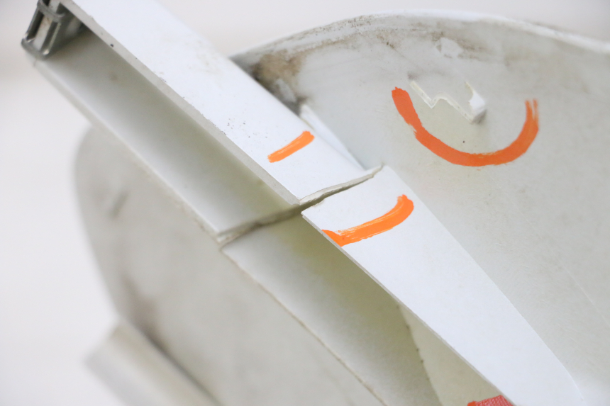 photo de CARENADO FRONTAL YAMAHA X-MAX XMAX 125 (2010 - 2013) - Zoom estado de uso