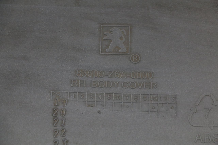 photo de CARENADO TRASERO DERECHA PEUGEOT TWEET 125 (2018 - 2021) - Estado de la superficie y material