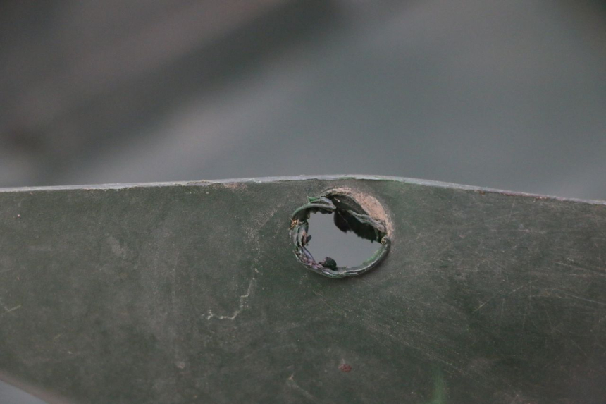 photo de CARENADO DELANTERO DERECHO YAMAHA YFM GRIZZLY 550 (2008 - 2015) - Zoom estado de uso