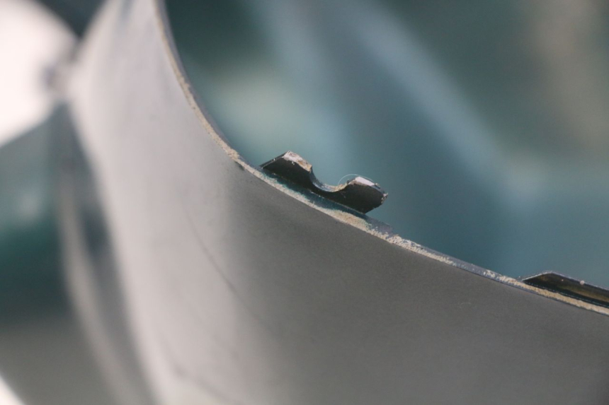 photo de GUARDABARROS DELANTERO PEUGEOT SV 125 (1991 - 1994) - Zoom estado de uso