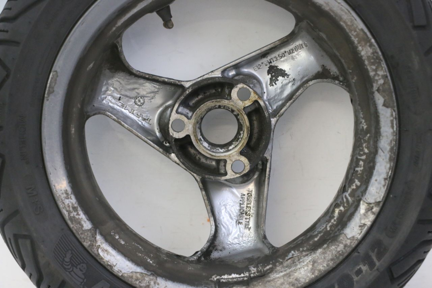 photo de LLANTA TRASERA Y NEUMÁTICO PEUGEOT ELYSTAR 125 (2002 - 2007) - Inspección visual detallada