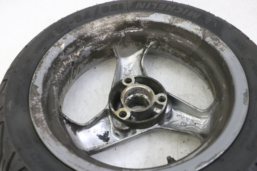 photo de LLANTA TRASERA Y NEUMÁTICO PEUGEOT ELYSTAR 125 (2002 - 2007) - Recambio usado revisado