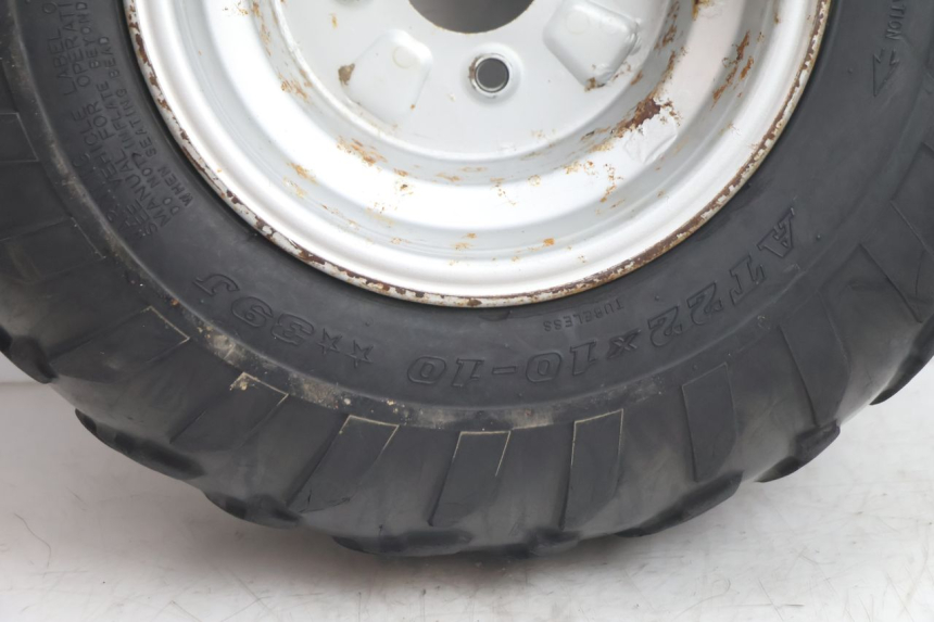 photo de LLANTA TRASERA Y NEUMÁTICO KYMCO MXU R 250 (2004 - 2010) - Zoom estado de uso