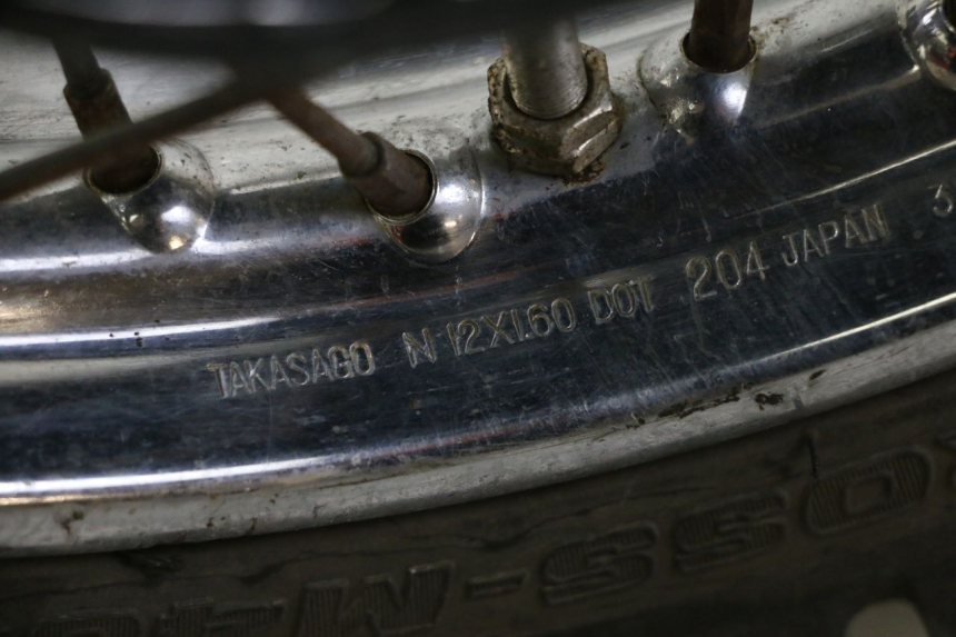 photo de LLANTA TRASERA Y NEUMÁTICO YAMAHA PW 80 (1983 - 2014) - Zoom estado de uso