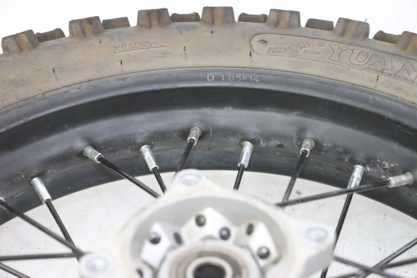 photo de LLANTA TRASERA Y NEUMÁTICO APOLLO RFZ 125 - Vista general del producto