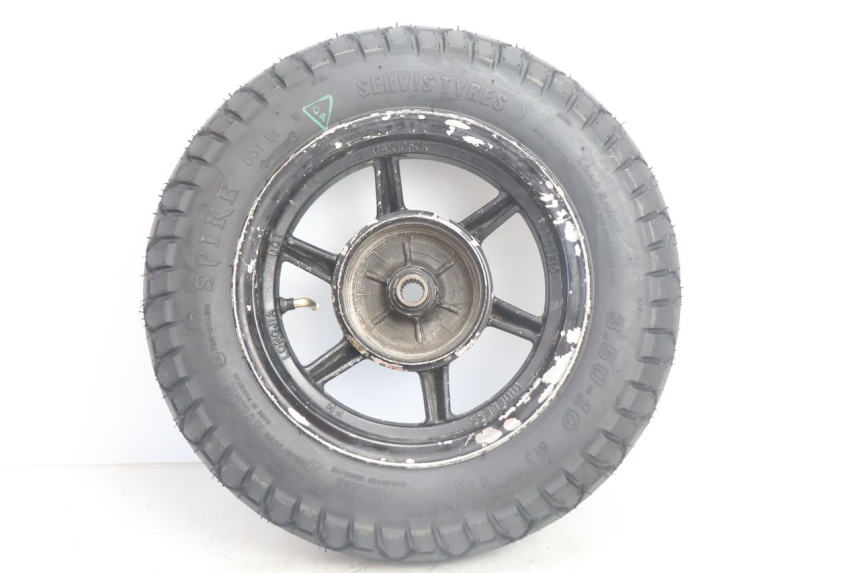 photo de LLANTA TRASERA Y NEUMÁTICO TNT MOTOR ROMA 10' 2T 50 (2011 - 2018) - Marcados y referencias originales